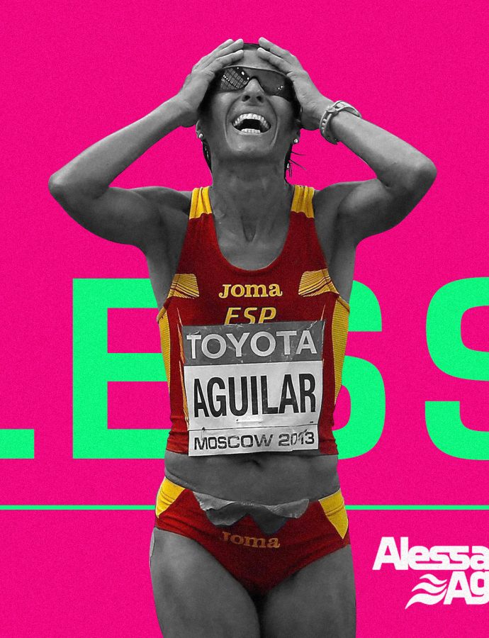 Olympic athelete Alesandra Aguilar | Brand Image & Web design
